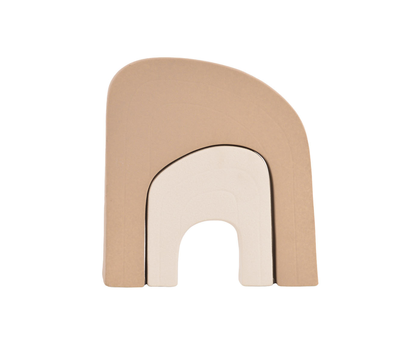 Adorno Decorativo em Porcelana Fante Creme II - image 0