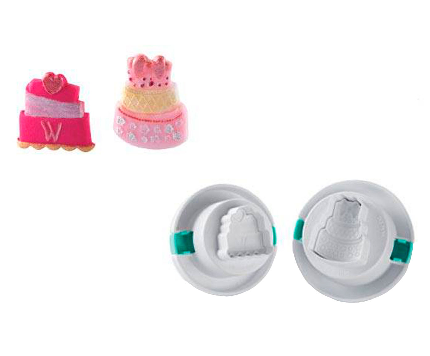 Jogo de Cortadores para Massa Cakes image number 2