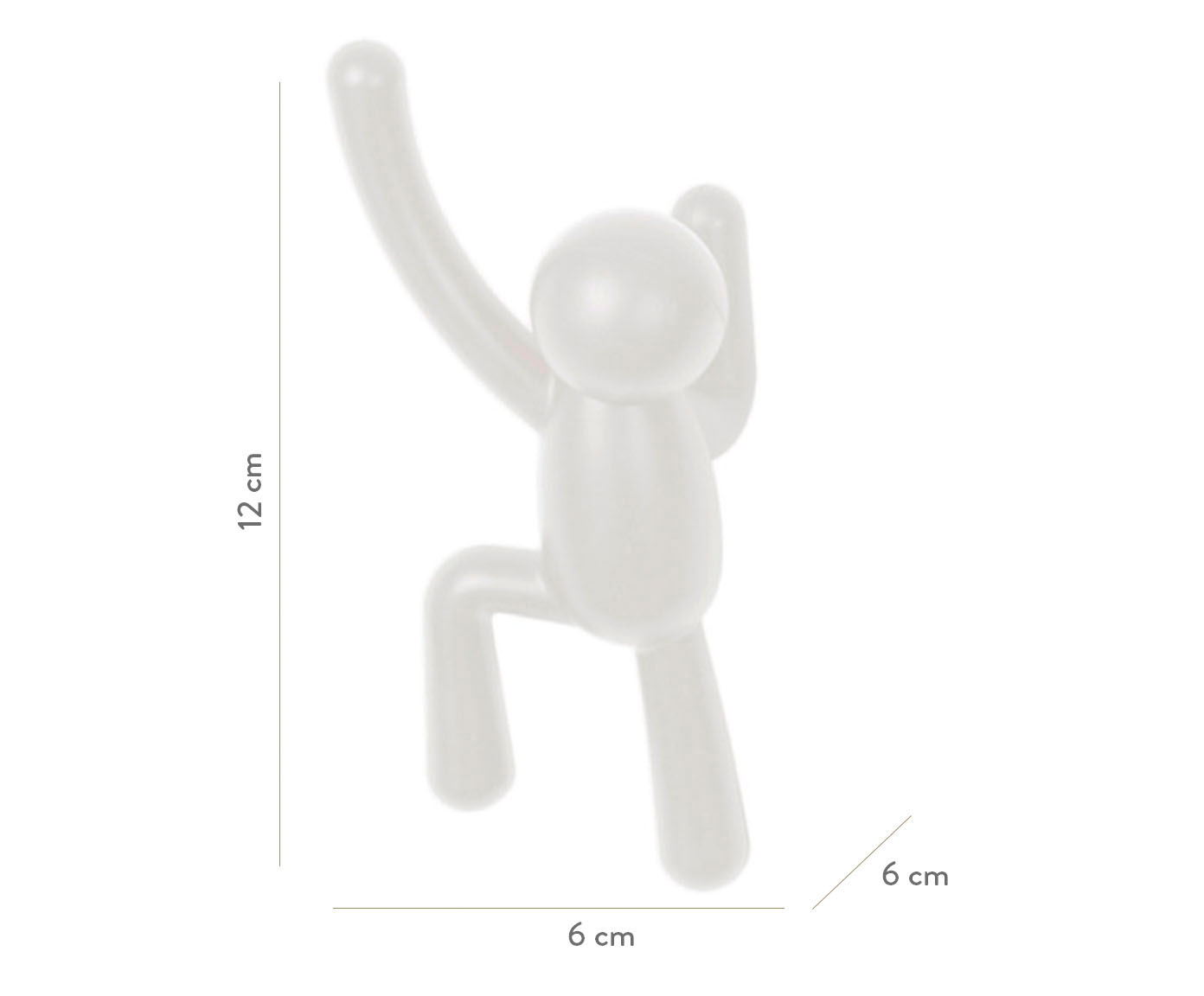 Jogo de Ganchos Buddy - Branco image number 4