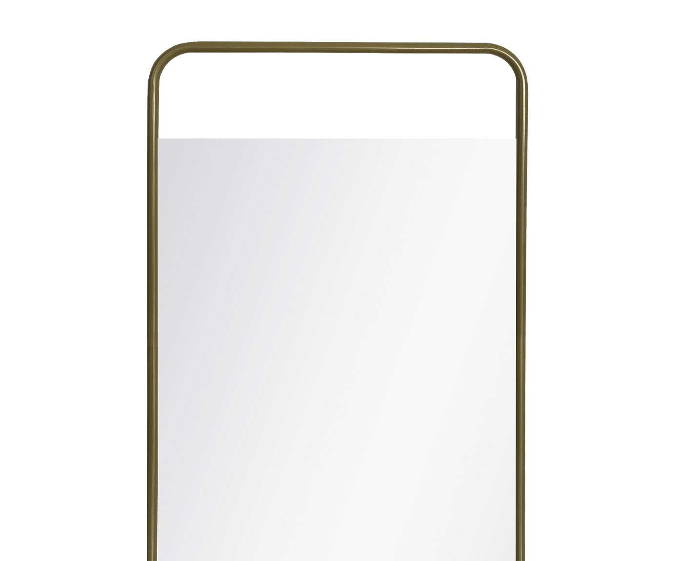 Espelho de Corpo Reto Fit Dourado image number 3