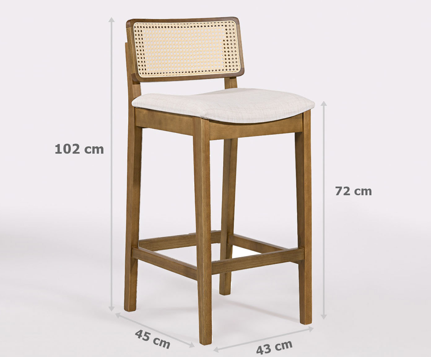 Banqueta Alta Lille - image 1