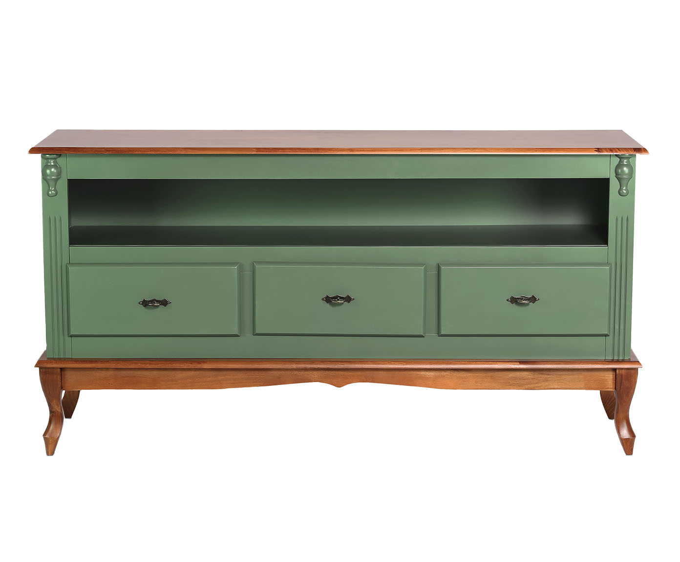 Rack Greiz Verde Kalle e Imbuia Glaser - image 0