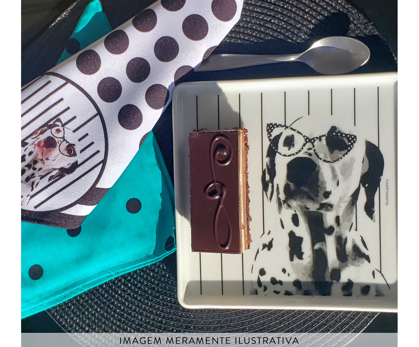 Prato de Porcelana Dalmatian image number 8