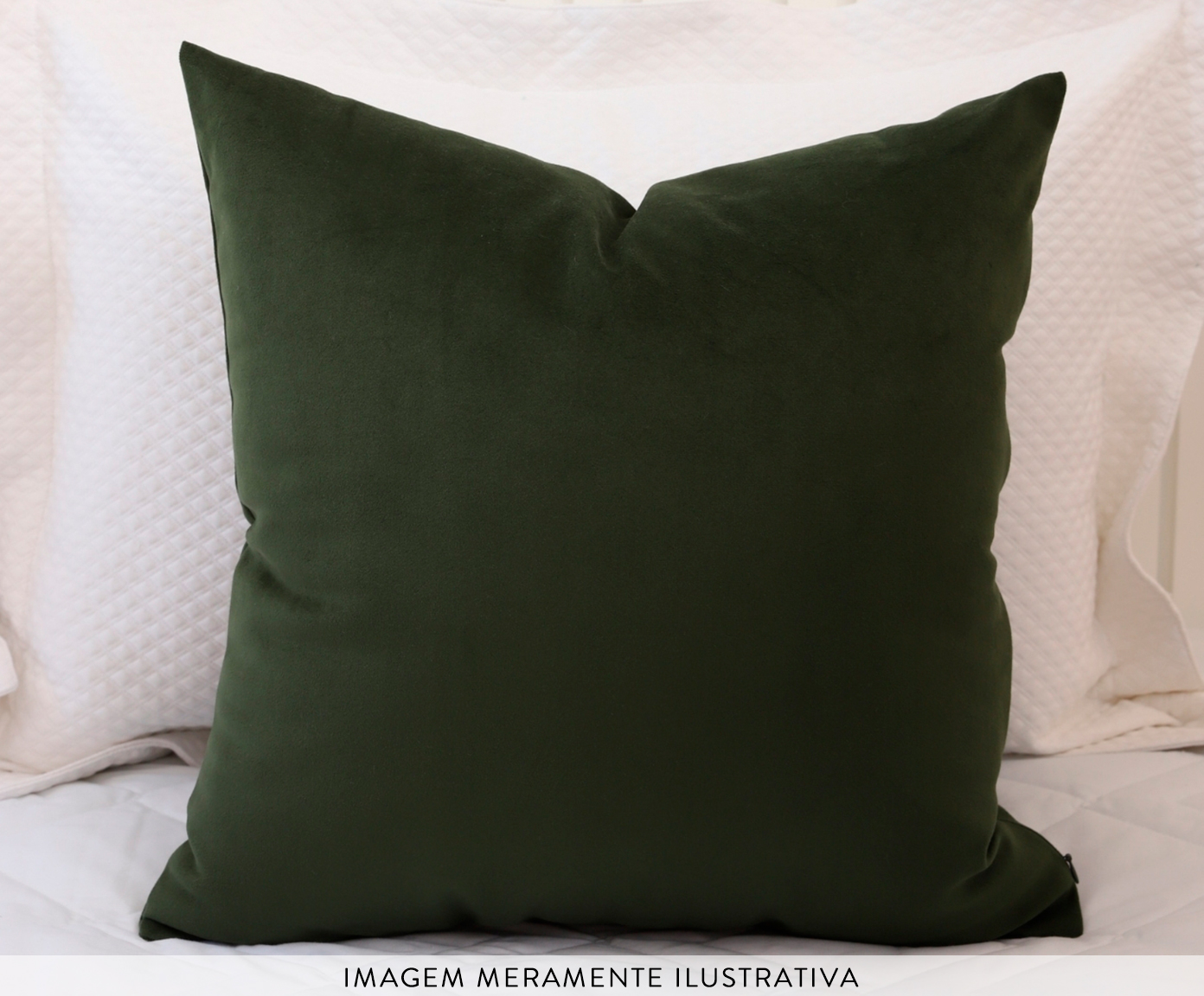 Jogo de Almofadas Lereve Fendi e Verde Musgo - image 1