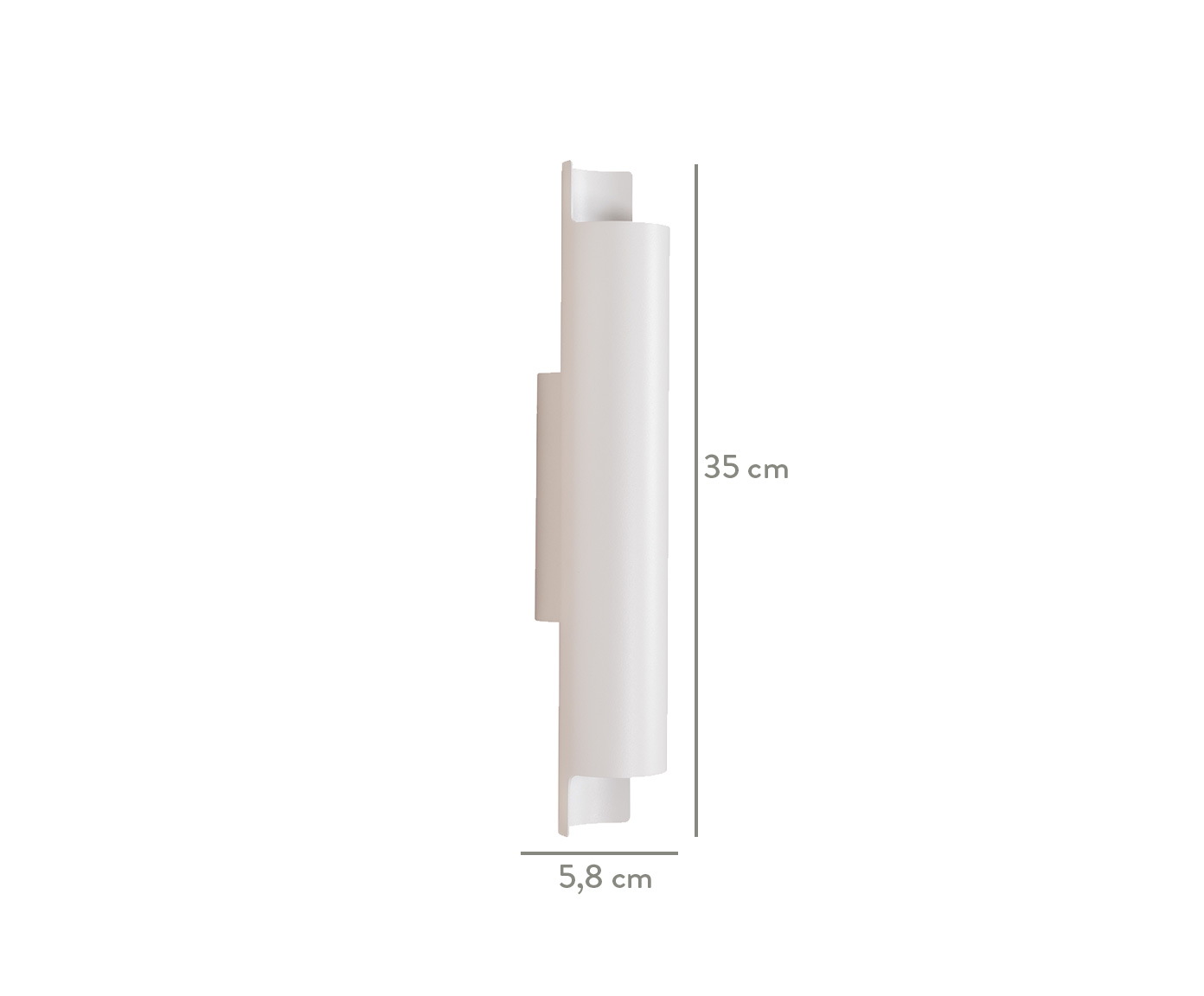 Arandela Collins Branco - Bivolt image number 3
