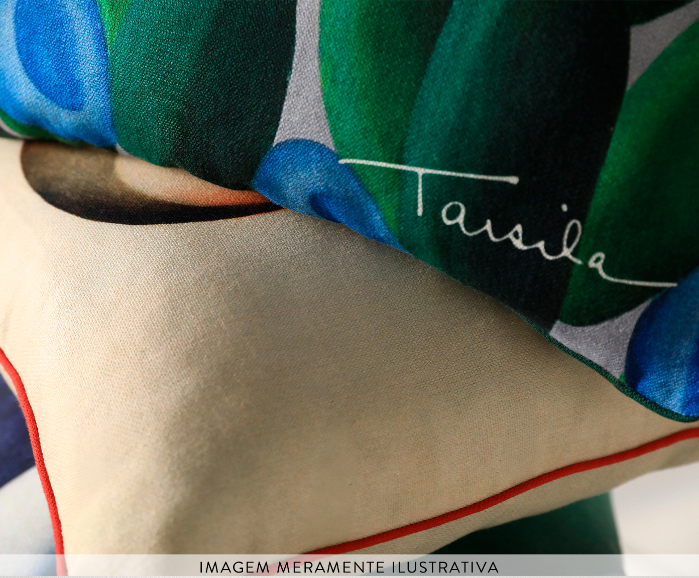 Capa de Almofada Estampada Autoretrato de Tarsila do Amaral image number 6