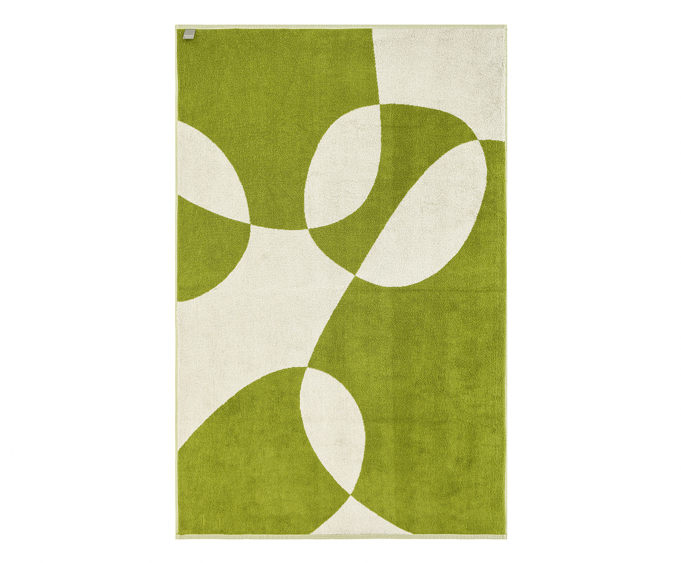 Toalha de Praia Solenne Verde e Off-White image number 2