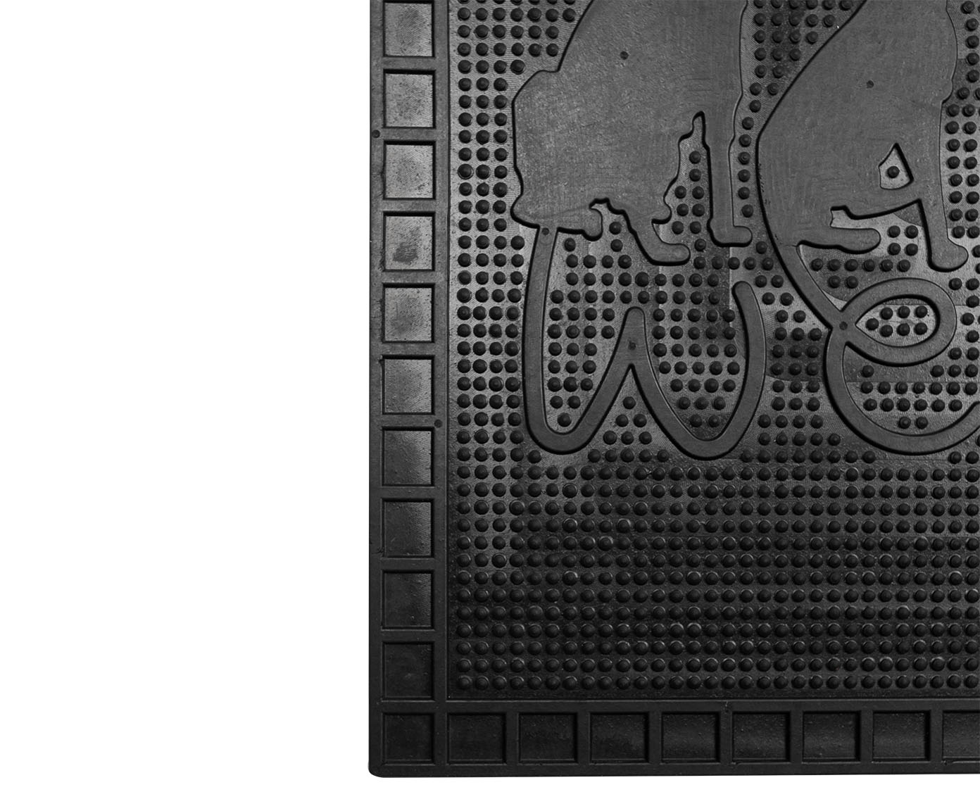 Capacho Iron Welcome Dog - 40X60cm - image 1