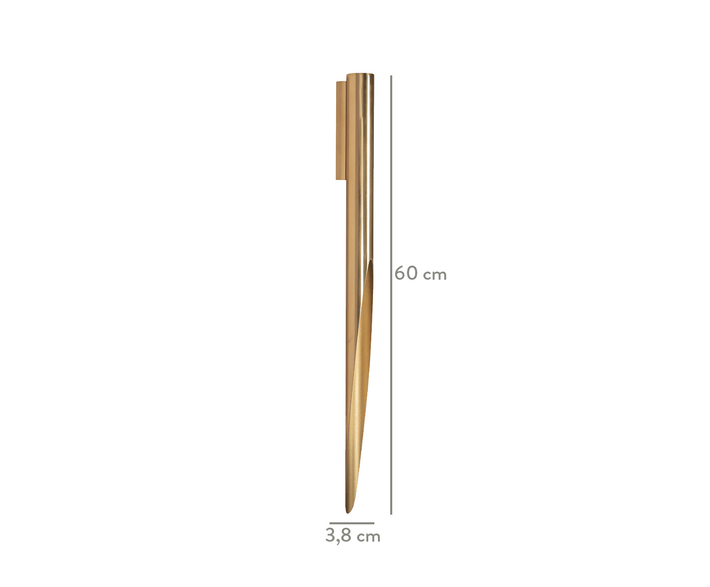 Arandela Lewis Dourado l - Bivolt image number 3