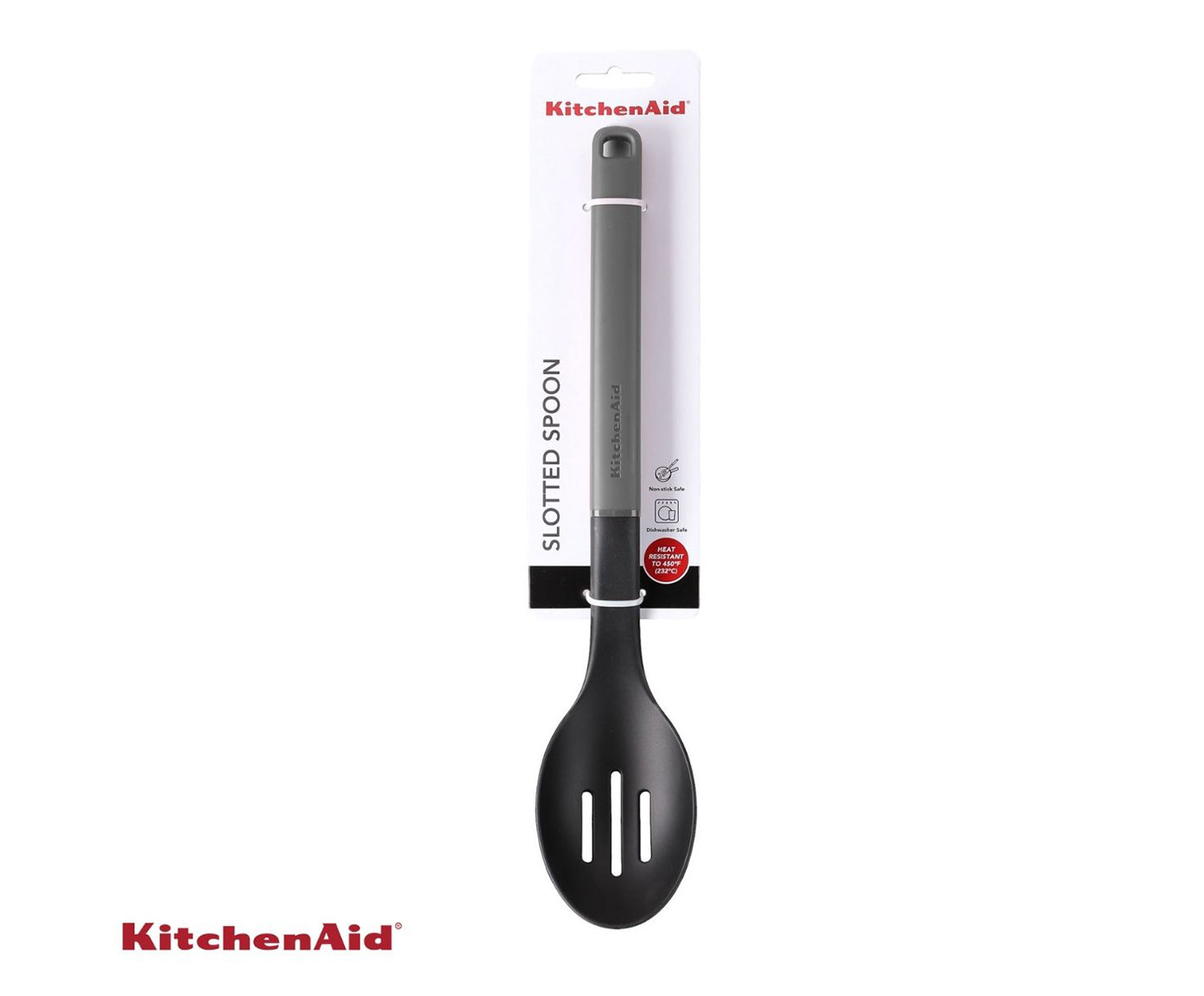 Colher Perfurada em Nylon para Servir Kitchenaid Cinza image number 6