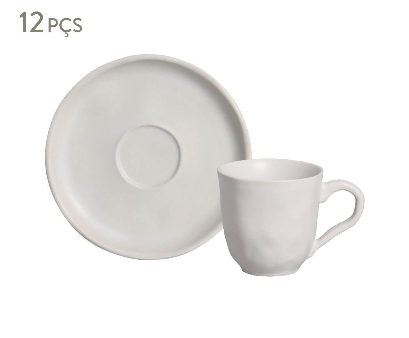 Jogo de X&iacute;caras para Caf&eacute; Bio Vit Cinza - image 0