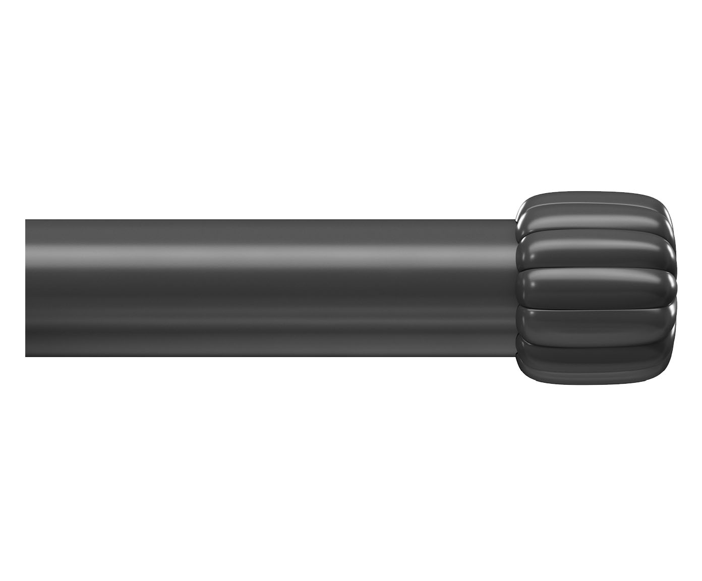 Var&atilde;o de Cortina Extens&iacute;vel Cleo Preto - image 1