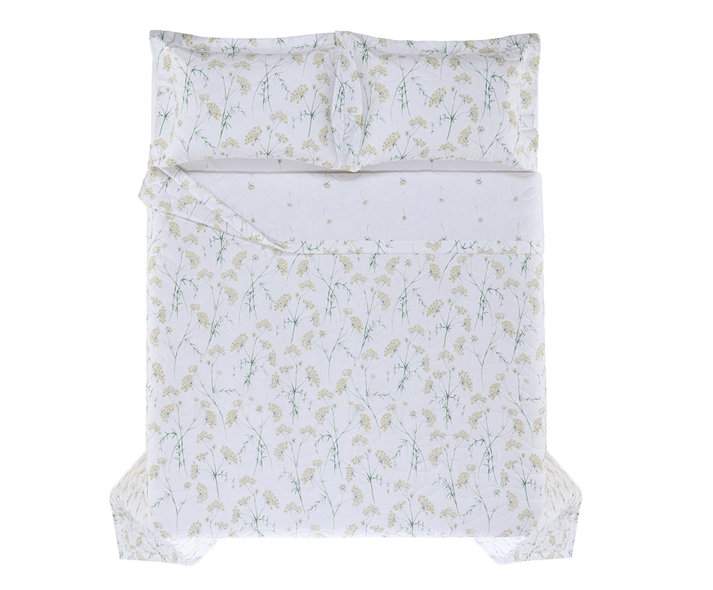 Jogo de Cobre-Leito Estampado Finocchio 200 Fios - image 1