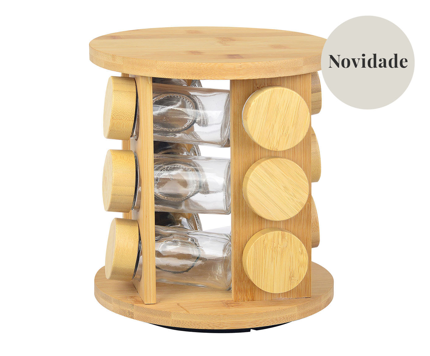 Jogo de Porta Condimentos com Suporte Frater - image 0