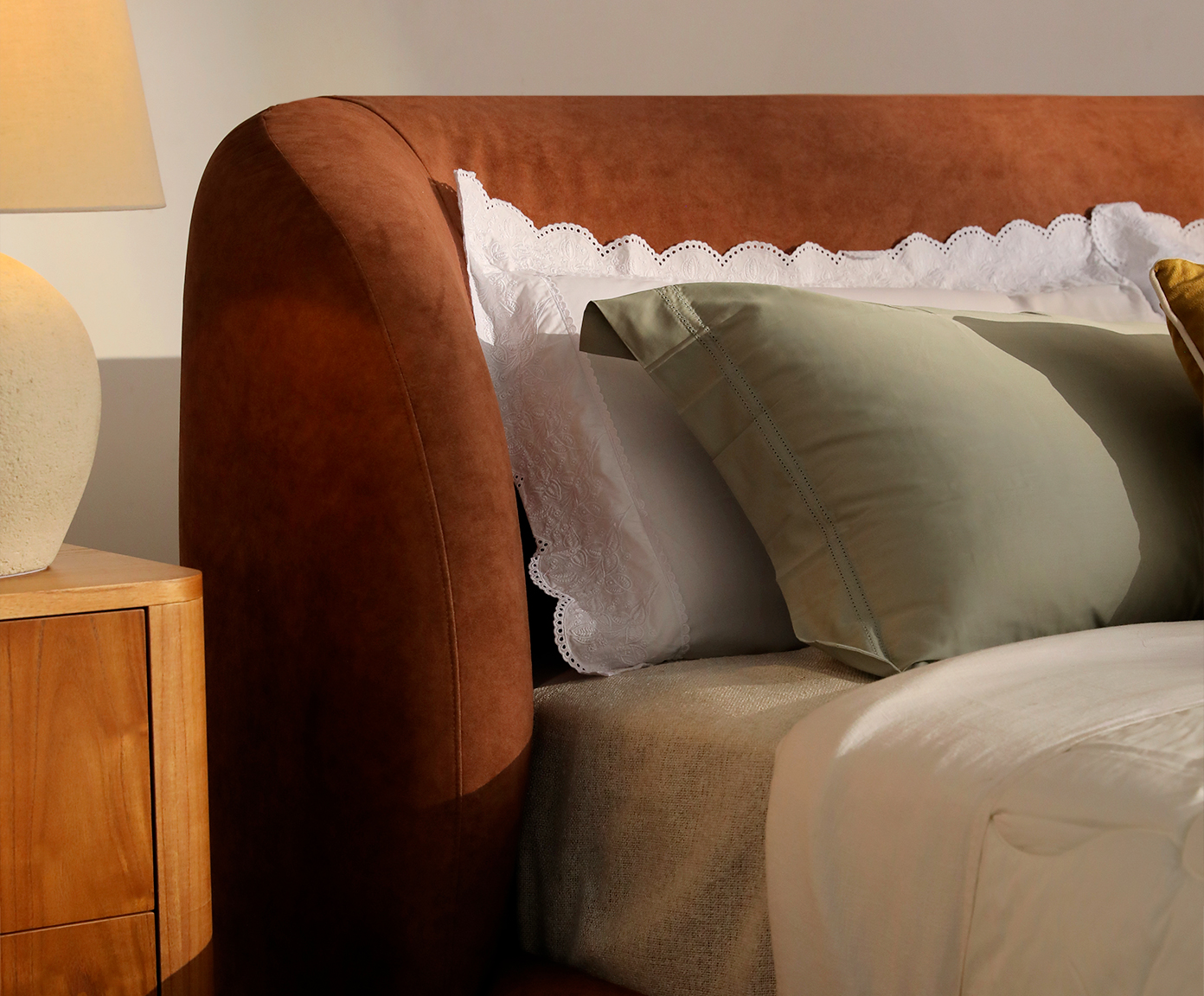 Cama Lumie Veludo Soft Cinza image number 14
