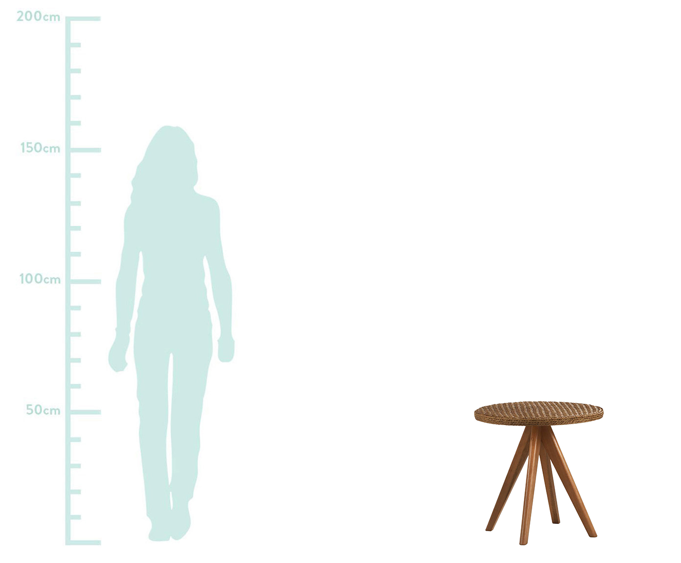 Mesa Lateral Solle Marrom - image 1