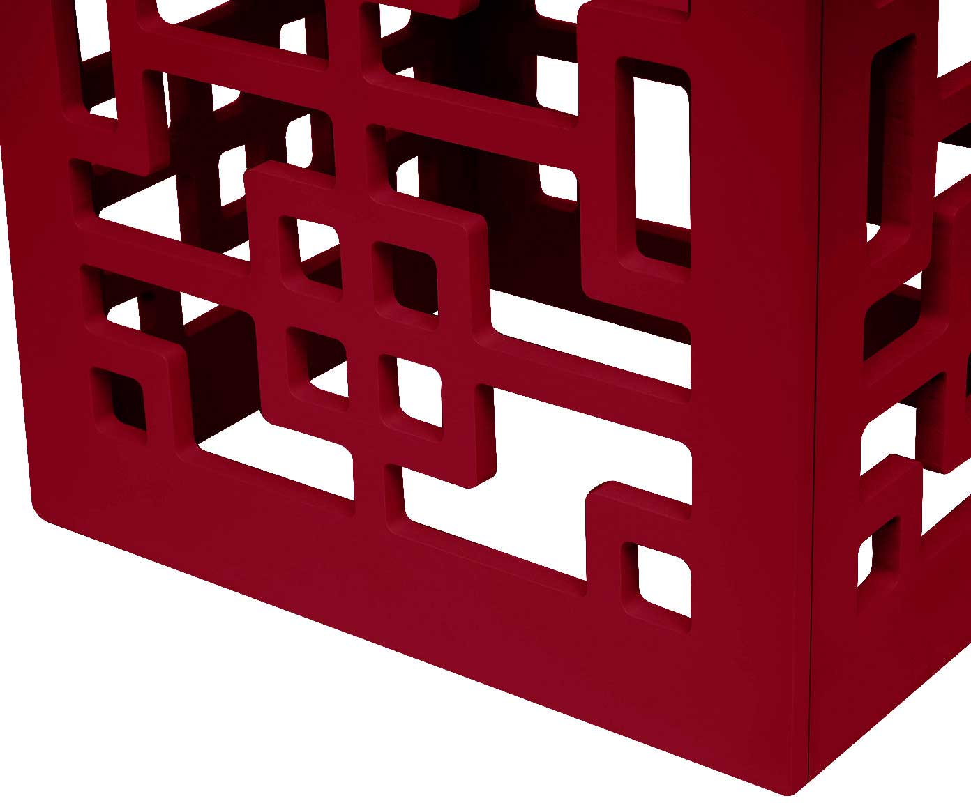 Mesa Lateral Art Firebrick - Vermelha image number 3