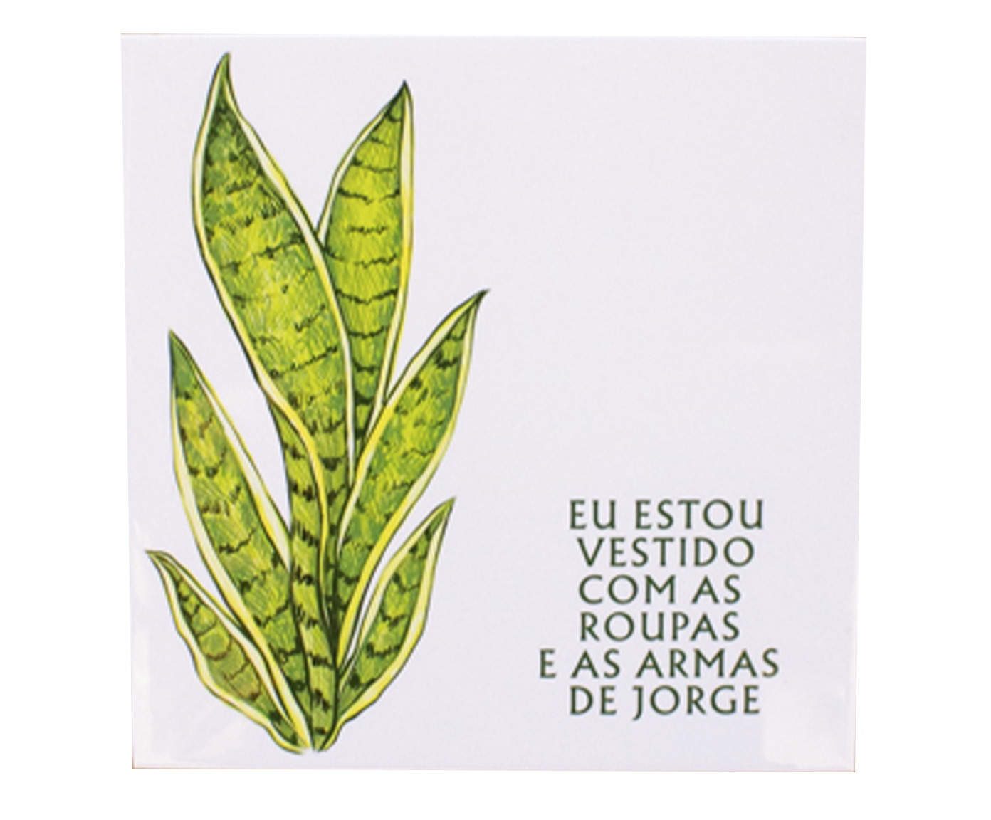 Azulejo Decorativo "Espada de S&atilde;o Jorge" - image 0