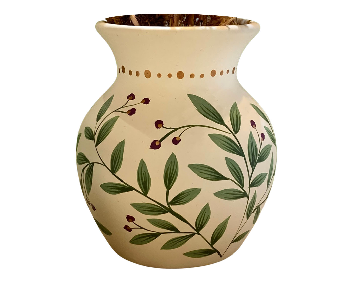 Vaso Tradicional Folhas Verde - image 0