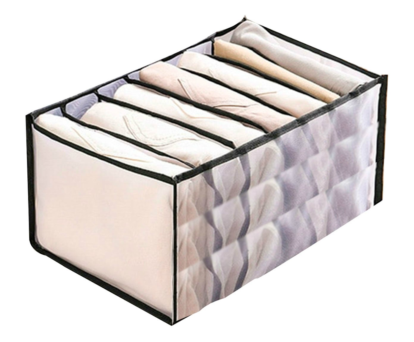 Organizador Tela M Cinza - image 0