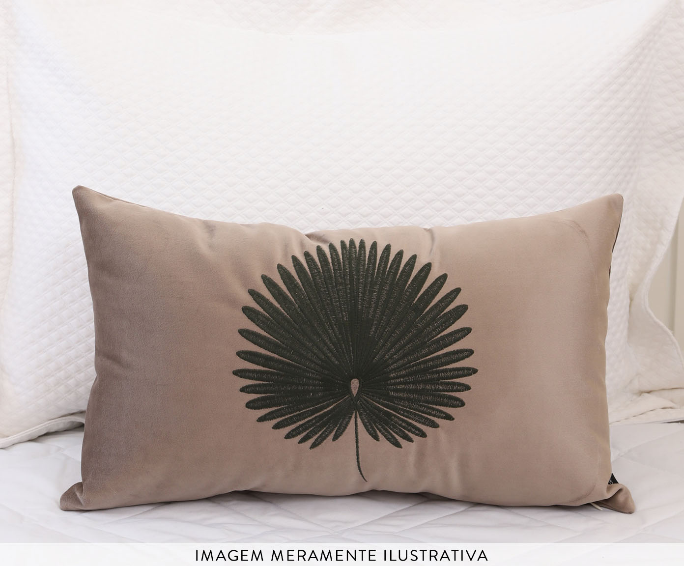Almofada em Linho Vernijka - Fendi image number 2