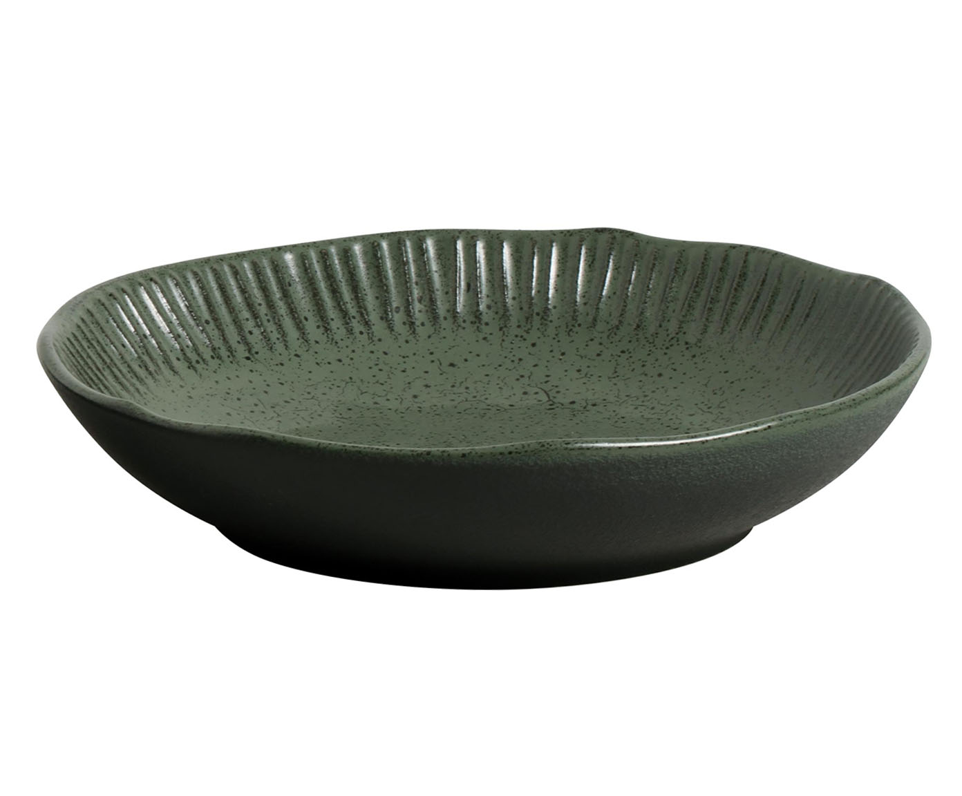 Jogo de Pratos Fundo Linhas Greenery Verde - image 1