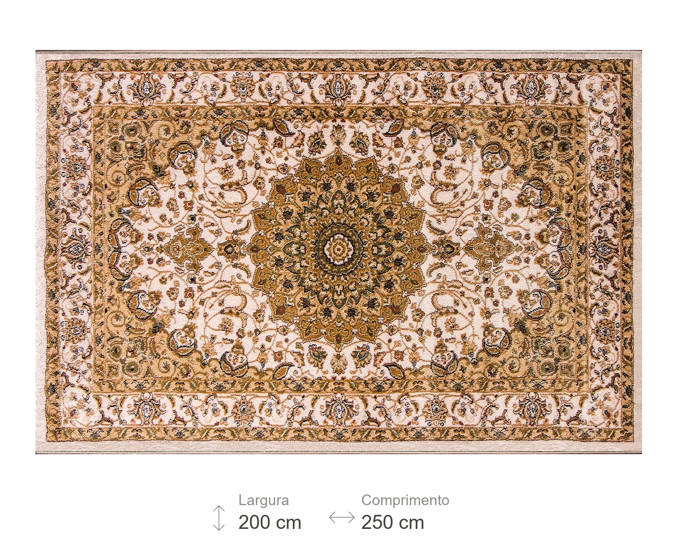 Tapete Turco Babil Iza Creme - image 1