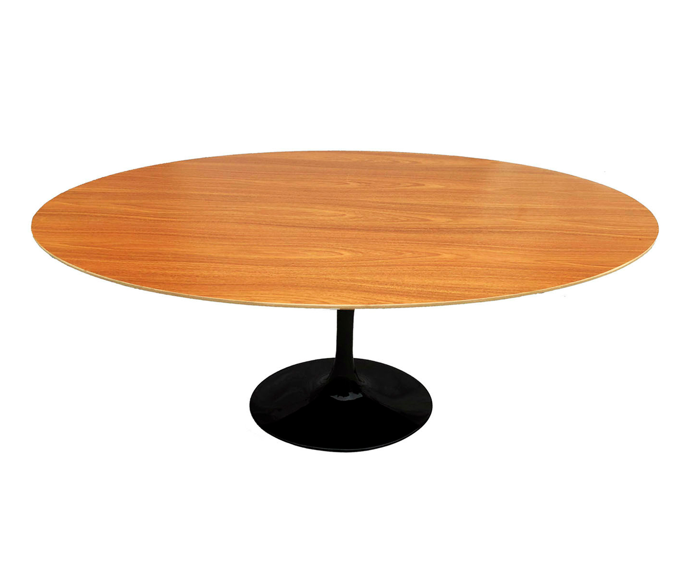 Mesa Saarinen Oval Freij&oacute; Base Preta - image 1