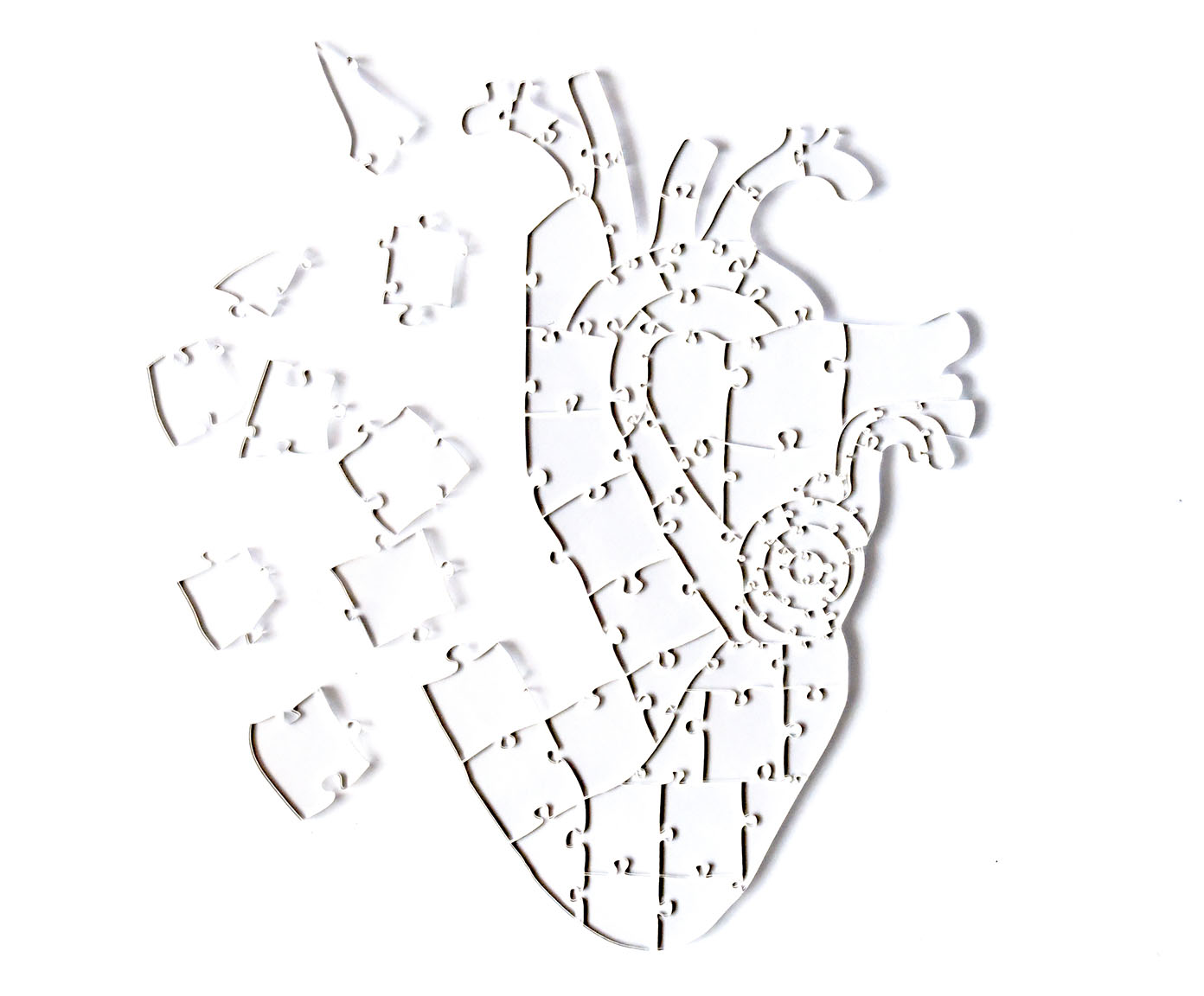 Quebra-Cabe&ccedil;a Transparente Heart - image 1