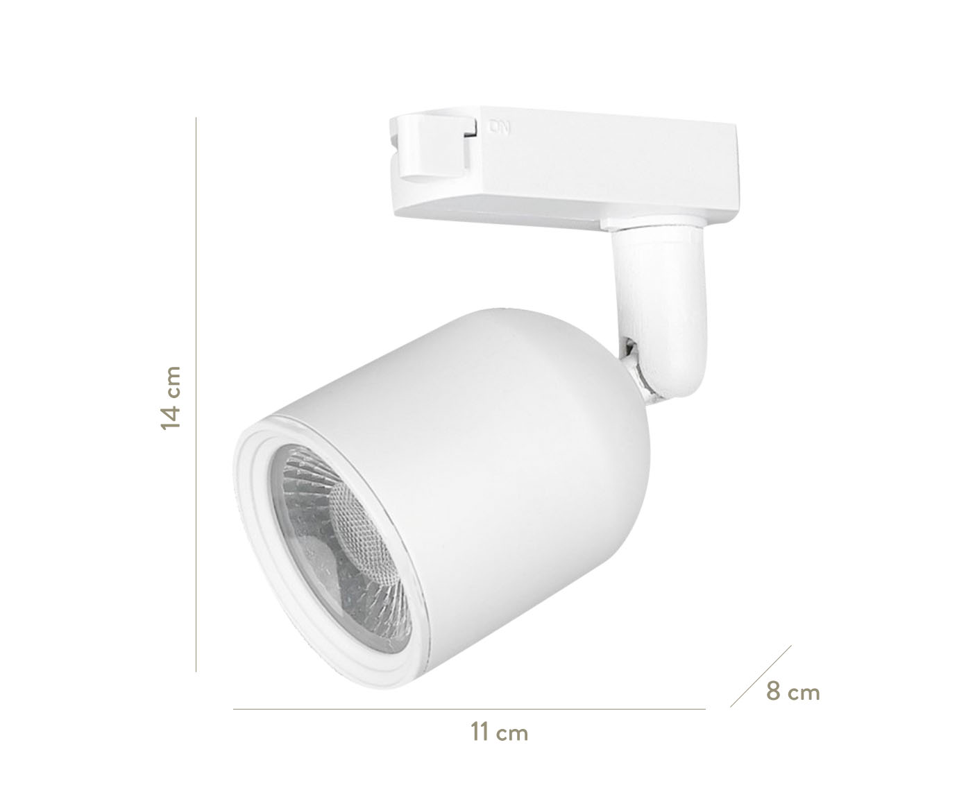 Spot de Led 12W Vicky  Branco  - Bivolt - image 1