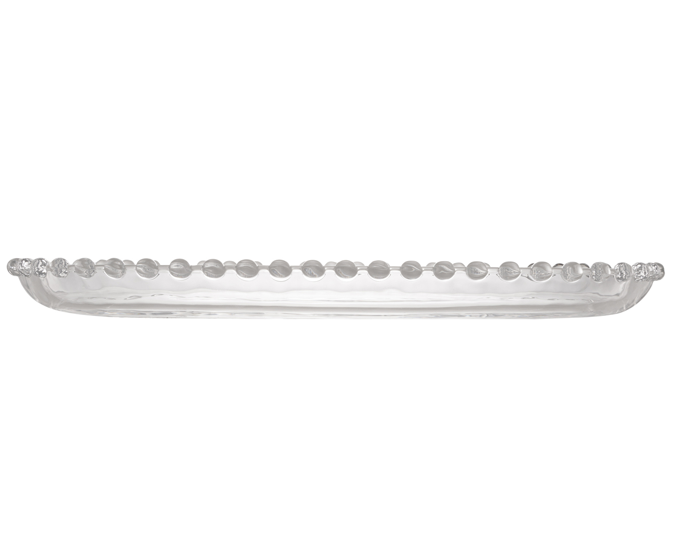 Travessa Oval em Cristal Pearl - Transparente - image 1