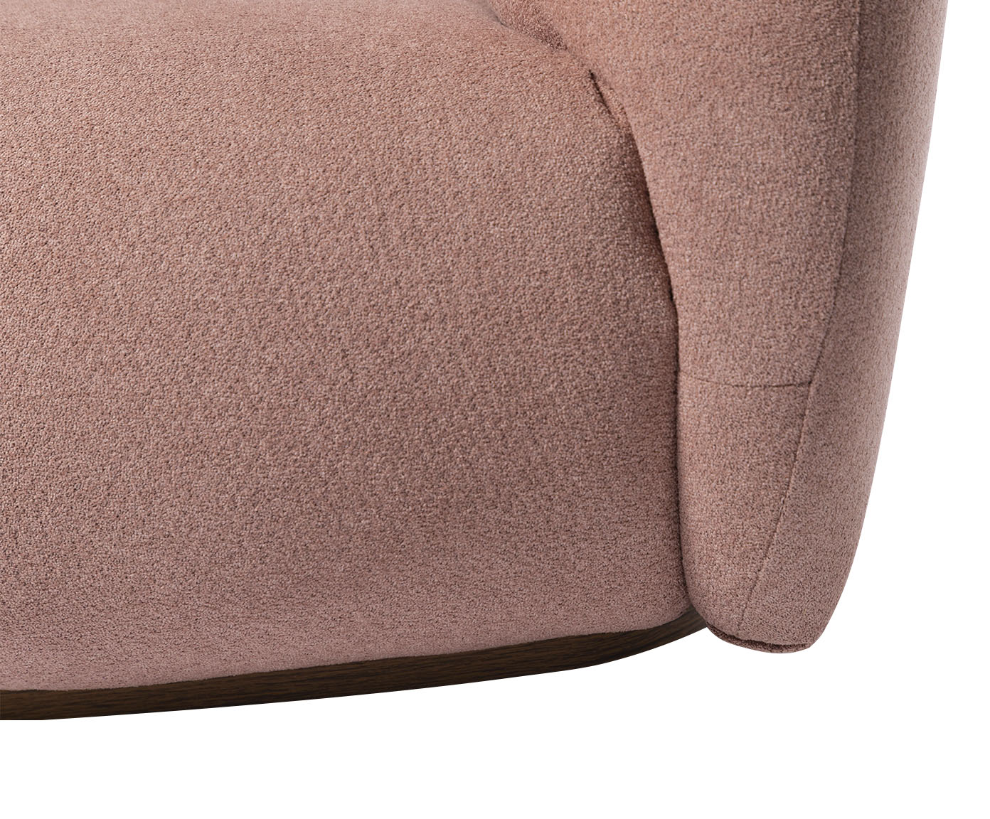 Poltrona em Veludo Boucle Nube Rose image number 8