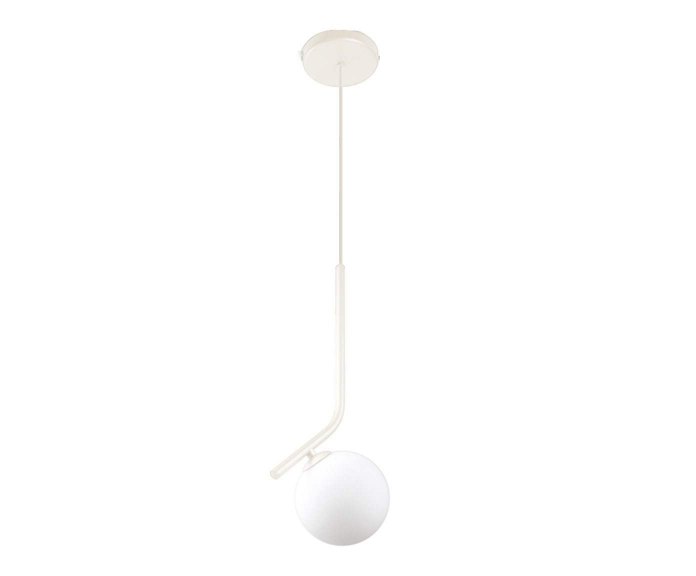 Pendente Globo Branco Bivolt - image 0