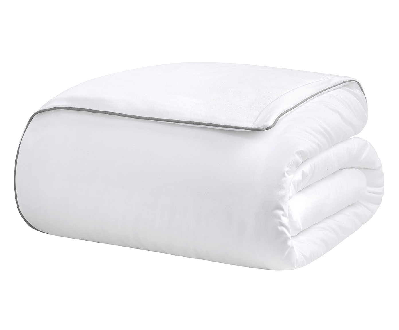 Duvet Basics em Vivo Branco e Cinza 200 Fios - image 0