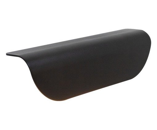 Arandela Vertice Preto e Transparente - image 0