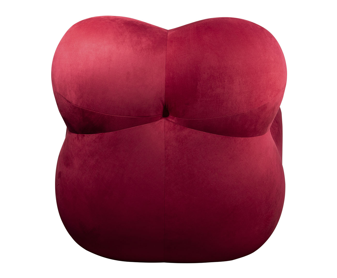 Poltrona com Pufe Femminile - Vermelho image number 5