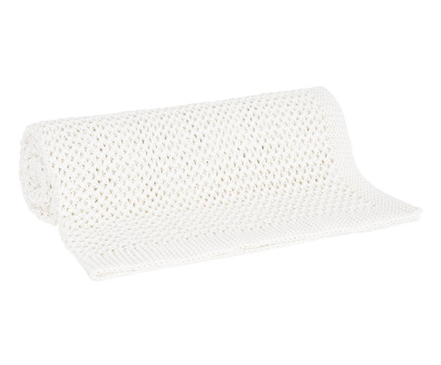 Manta em Tricot Jill Marfim - image 0