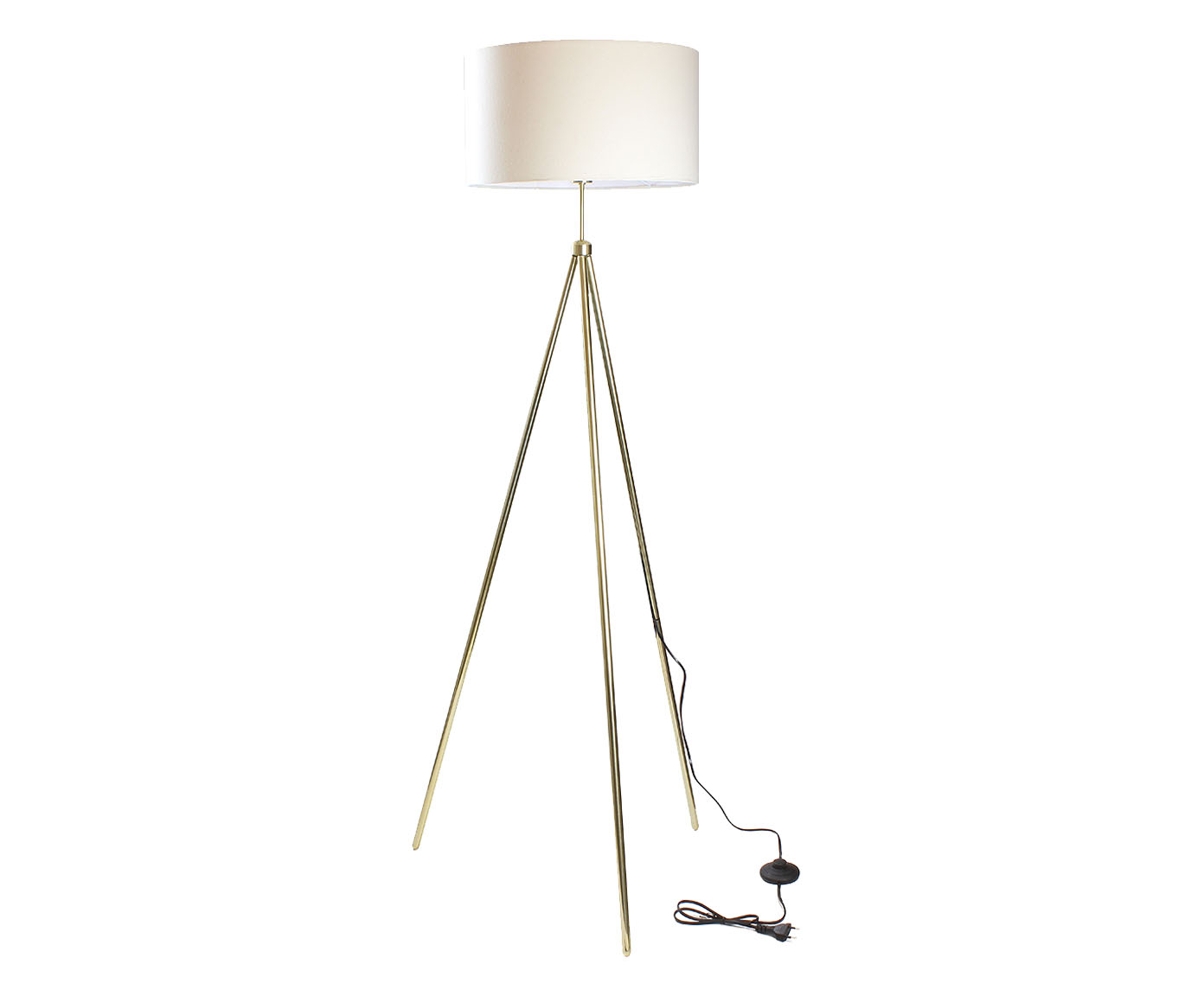 Lumin&aacute;ria de Ch&atilde;o Isadora Dourado - Bivolt - image 0