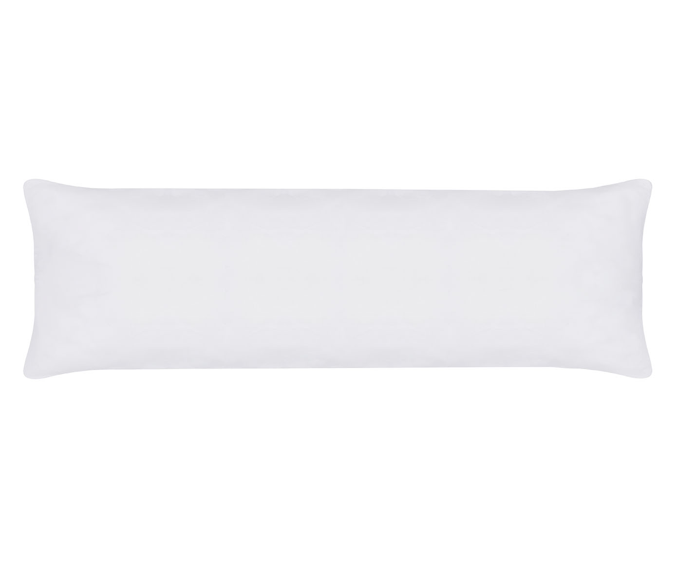 Capa Protetora para Travesseiro Body Pillow Branca - 200 Fios - image 0