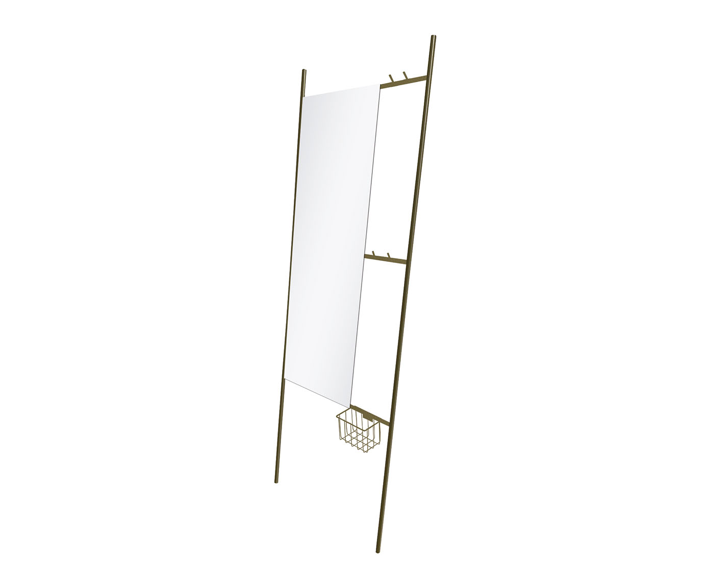 Espelho de Ch&atilde;o Hanger Dourado - image 1