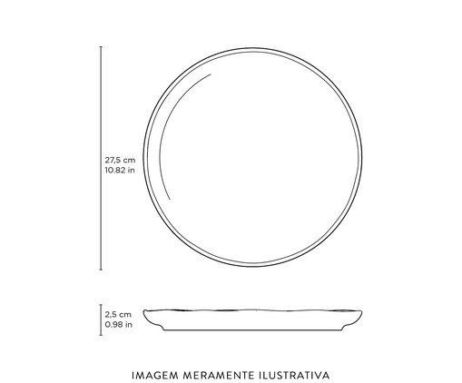 Jogo de Pratos Raso Bio Seiva Floral image number 5