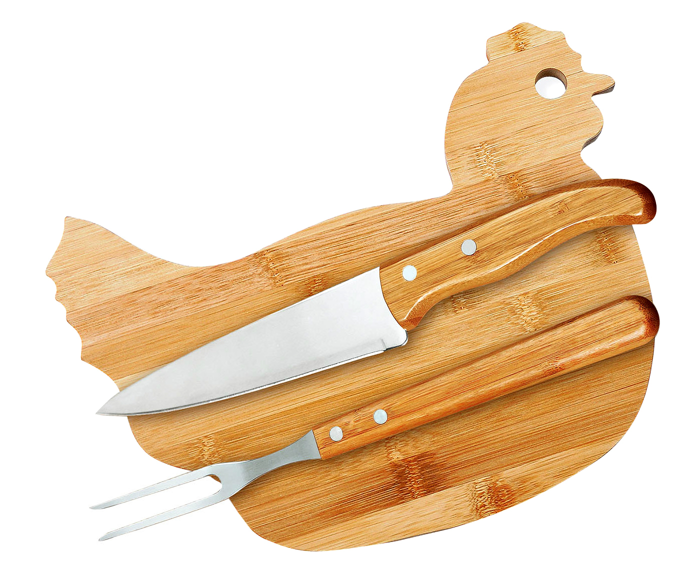 Jogo de Utens&iacute;lios para Cozinha em Inox Marzio'S Chicken Barbecue - image 0