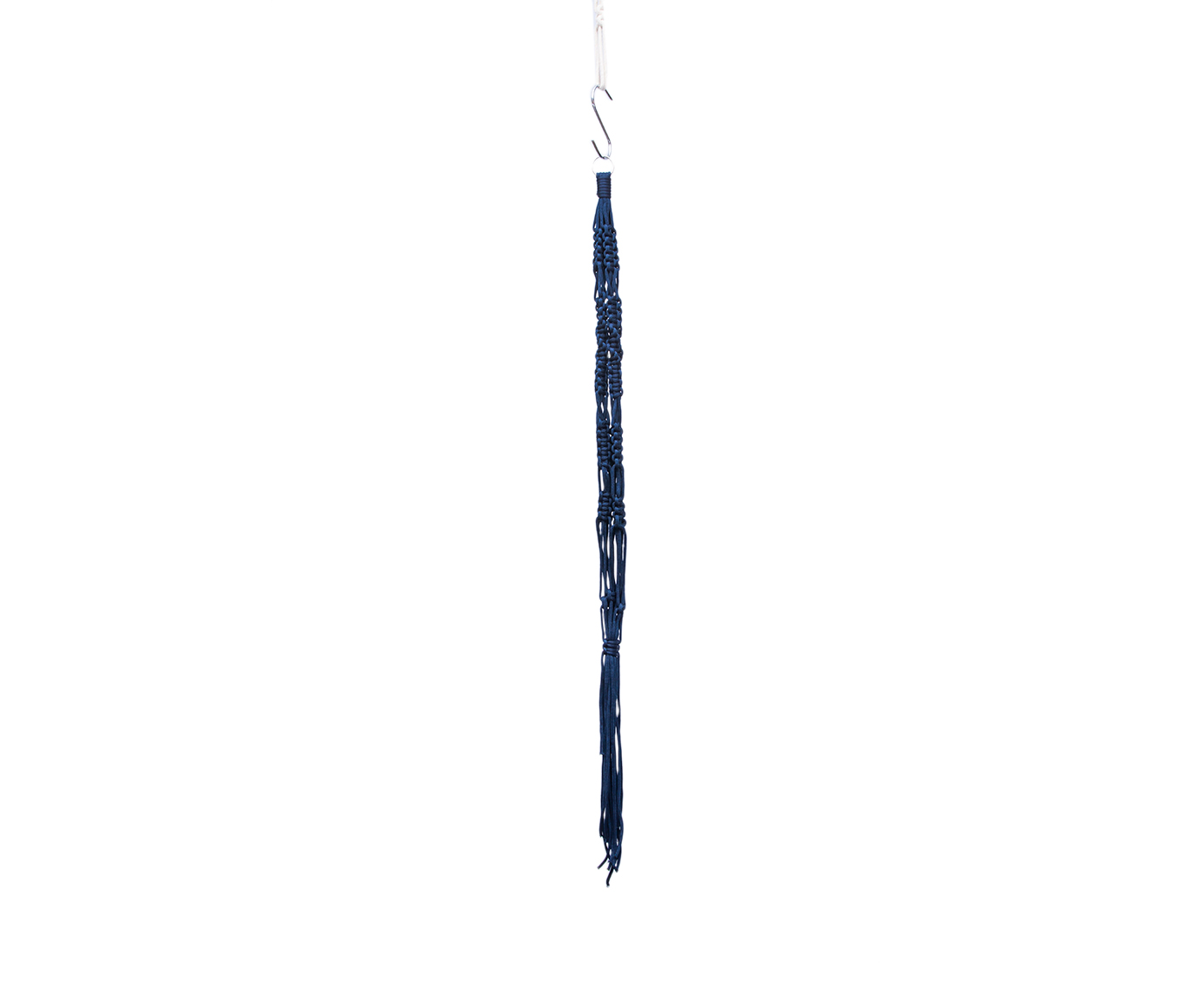 Hanger em Macram&ecirc; Dna Azul Navy - image 1