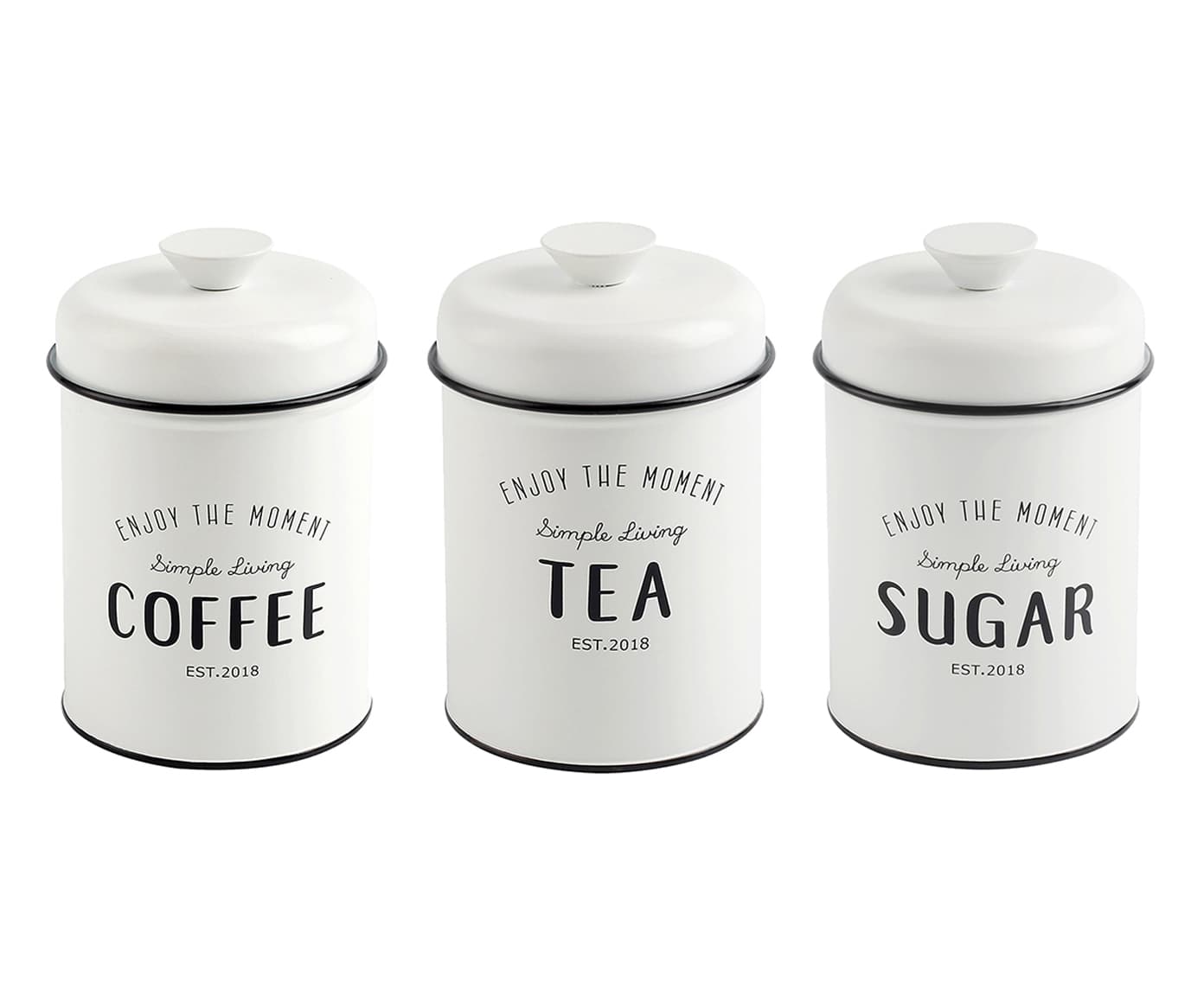Jogo de Porta-Condimentos Coffee, Tea & Sugar - image 0