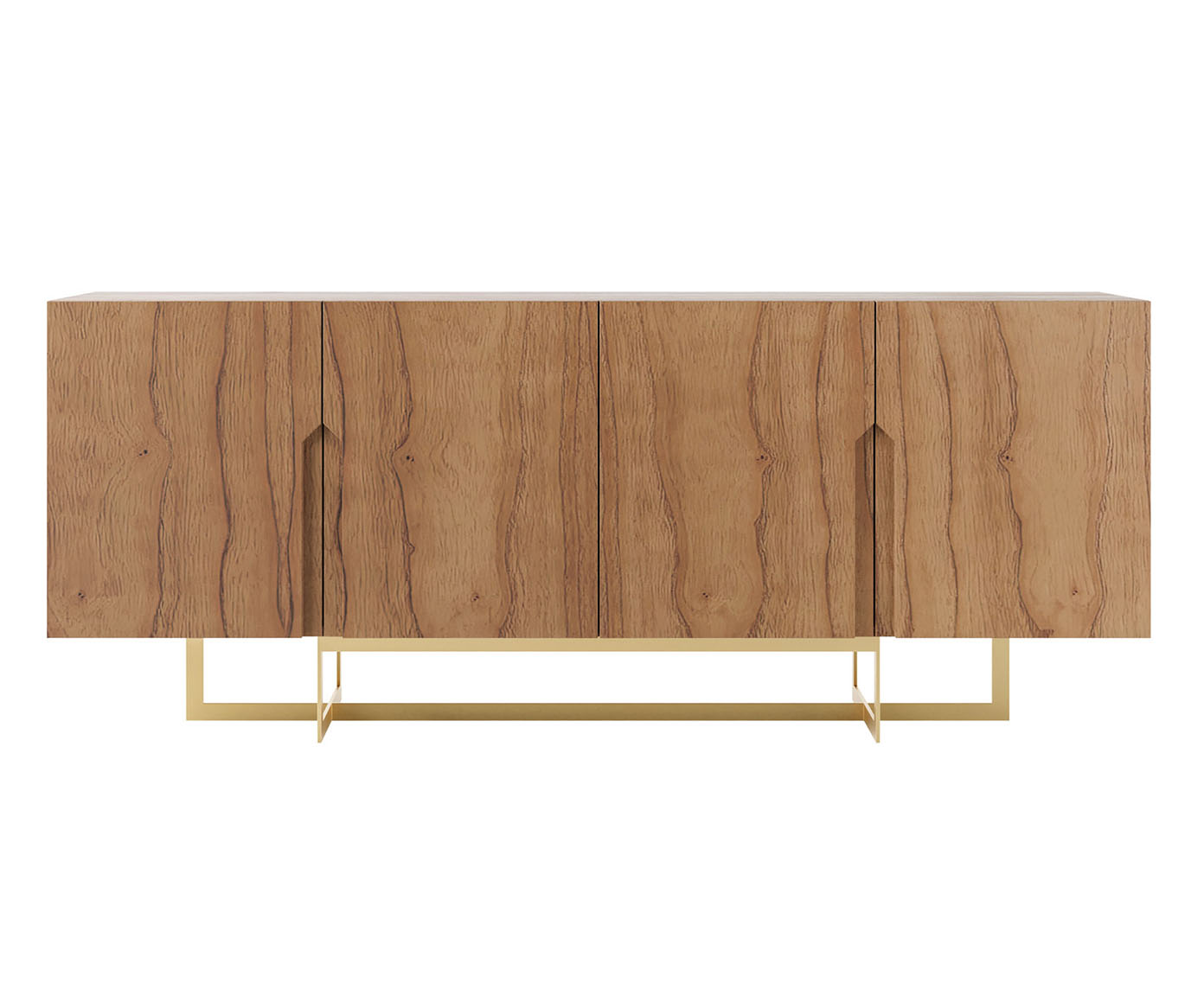 Buffet Flow Castanho - 180 cm - image 0