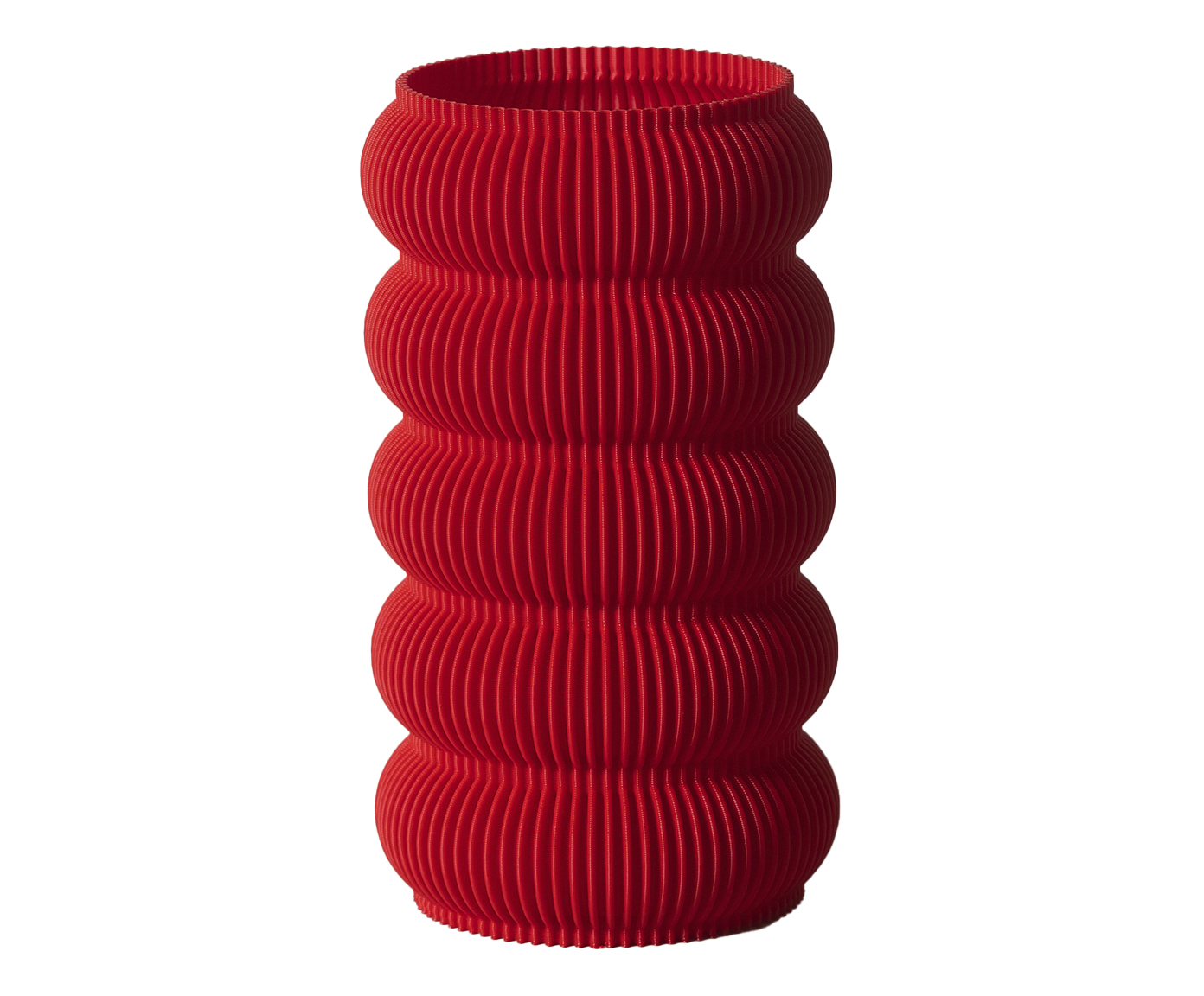 Vaso Argolas Vermelho - image 0