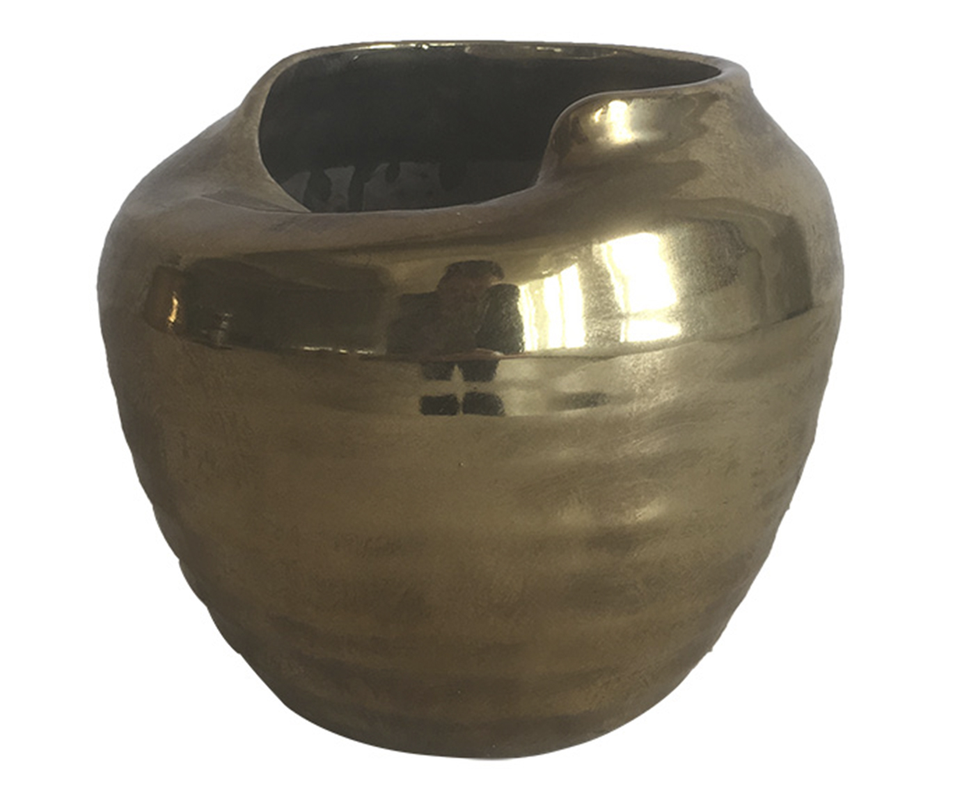 Vaso Decorativo Catezza Dourado - image 0