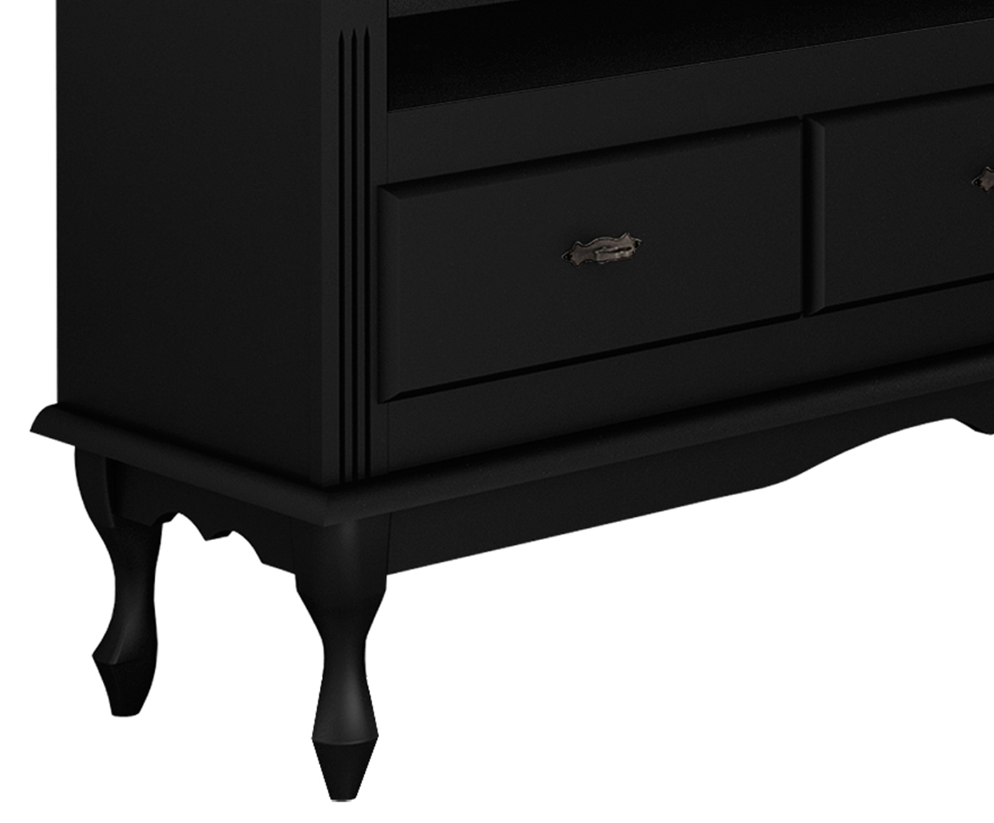 Rack Cecile Risk - Preto Laca image number 2