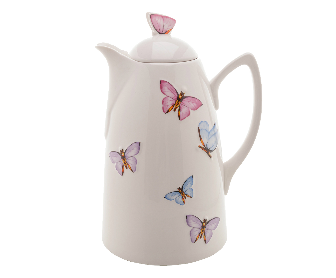 Garrafa T&eacute;rmica em Porcelana Borboletas - image 0