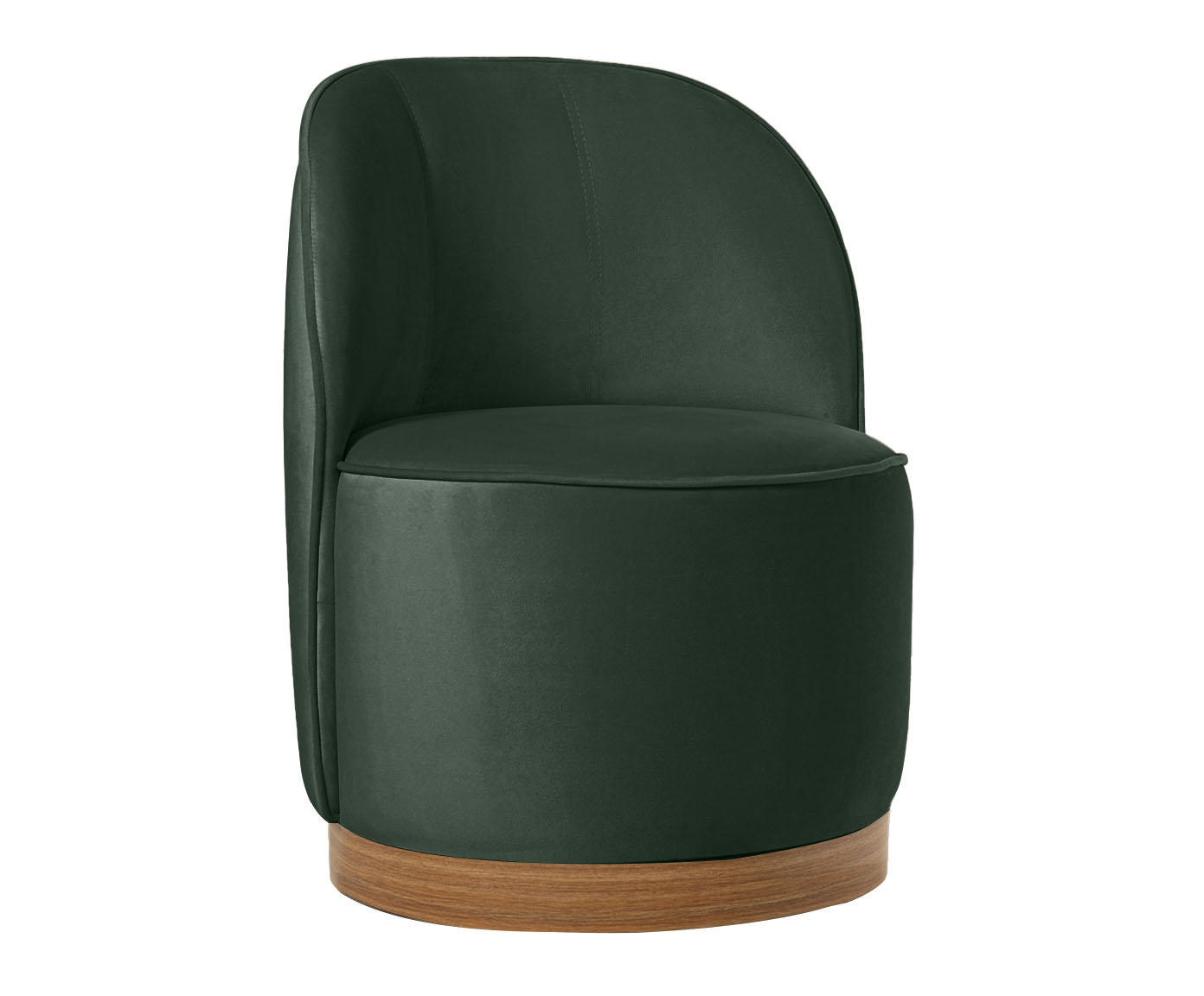 Poltrona em Veludo Harlow Verde - image 0
